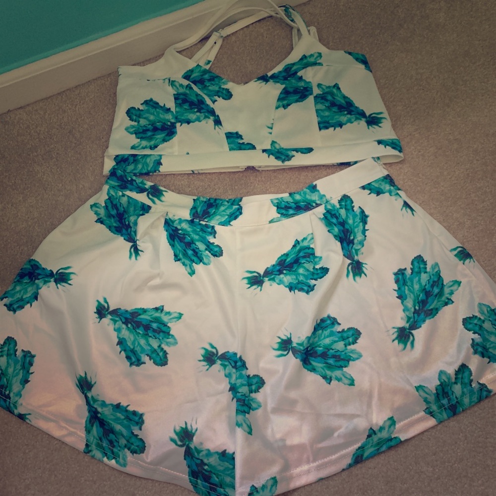 Short and Crop Shirt Set!